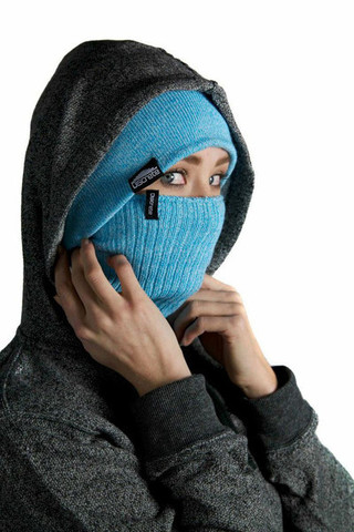 Blue White Bogo Neck Gaiter