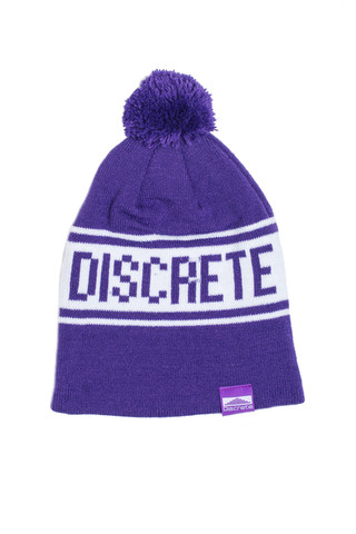 Purple Kids Banger Beanie