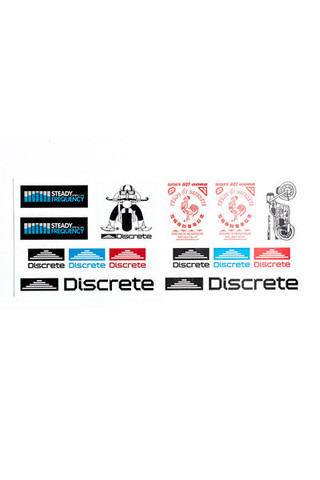 Discrete Sticker Sheet