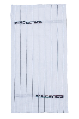 White Black Pinstripe Droz Necktube