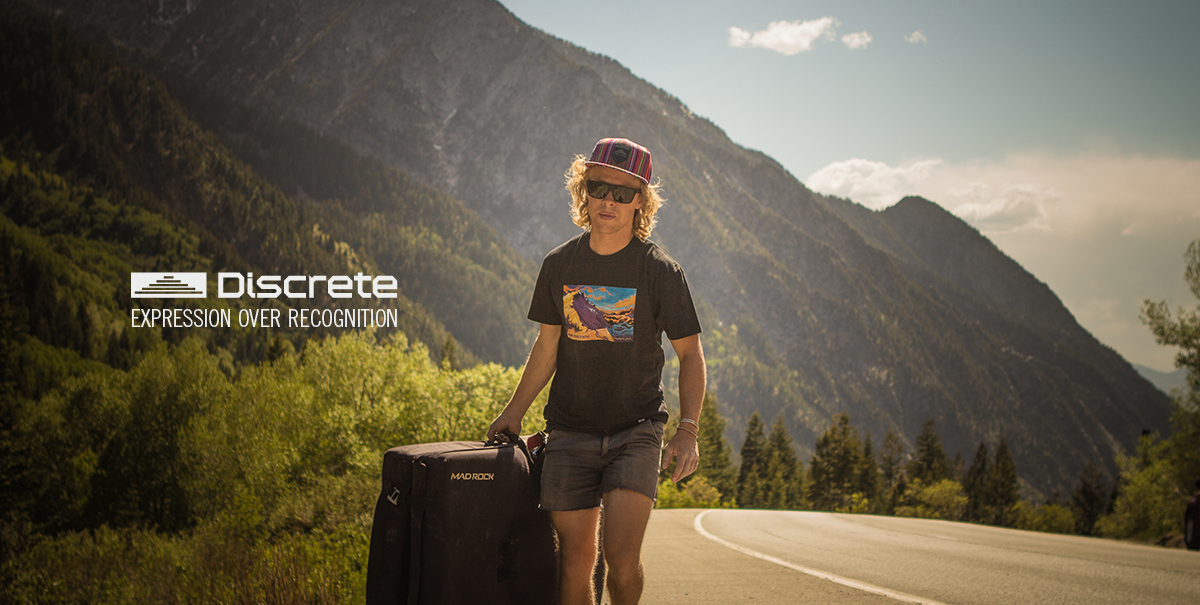 Discrete Clothing Bouldering Hayden Price